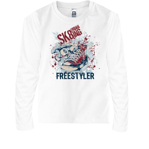 Детская футболка с длинным рукавом freestyler
