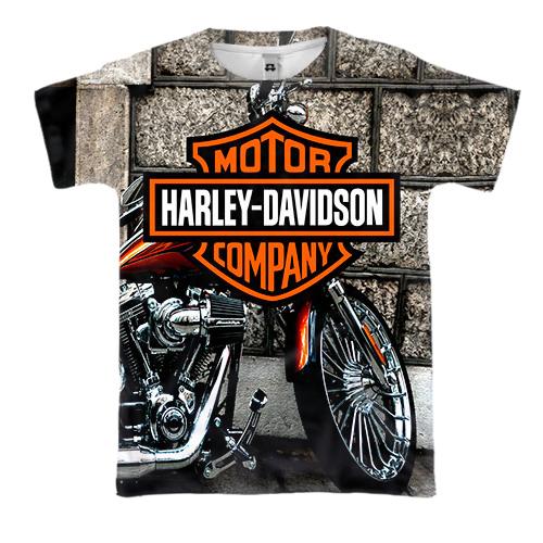 3D Футболка Harley-Davidson