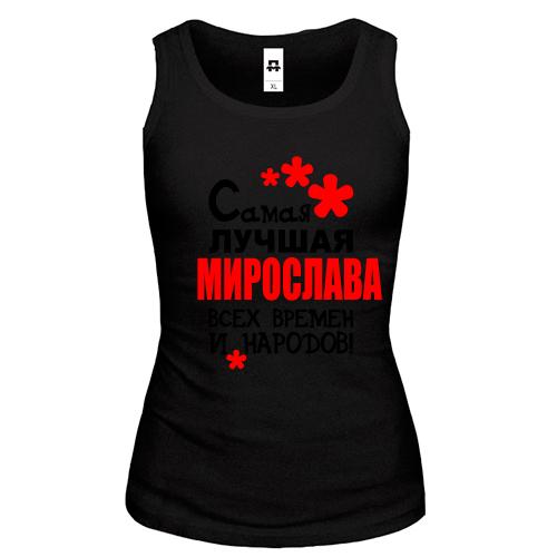 Майка с надписью 