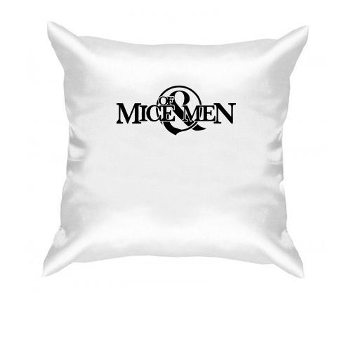 Подушка Of Mice And Men logo