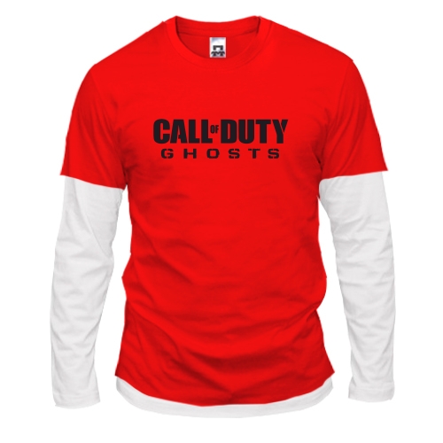 Комбинированный лонгслив Call of Duty Ghosts