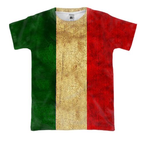 3D футболка з прапором Італії