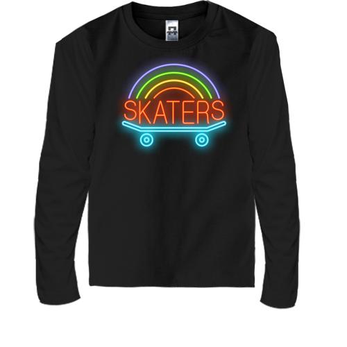 Дитячий лонгслів skaters