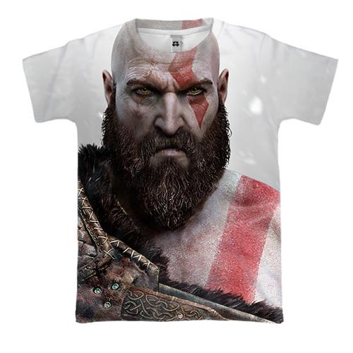 3D футболка Kratos - God of War
