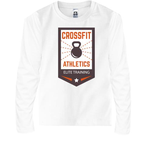 Детская футболка с длинным рукавом crossfit athletics