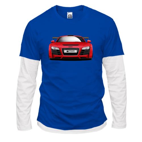 Лонгслив комби Audi R8
