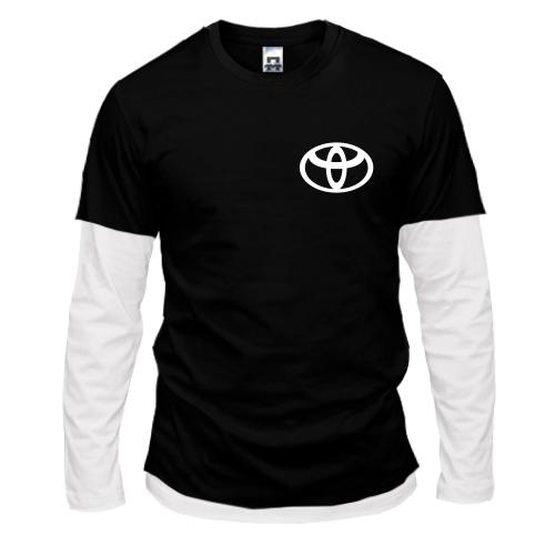 Комбинированный лонгслив Toyota (мини)