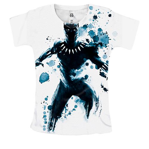 Жіноча 3D футболка Black Panther