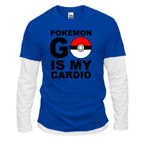 Лонгслив комби  Pokemon go cardio