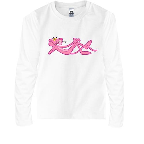 Детская футболка с длинным рукавом с Розовой пантерой (1)