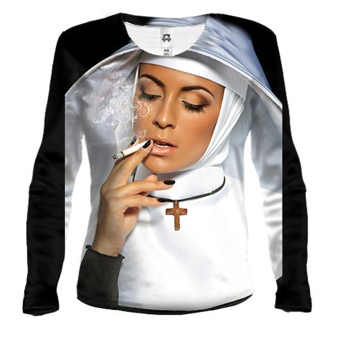 Жіночий 3D лонгслів Bad girl