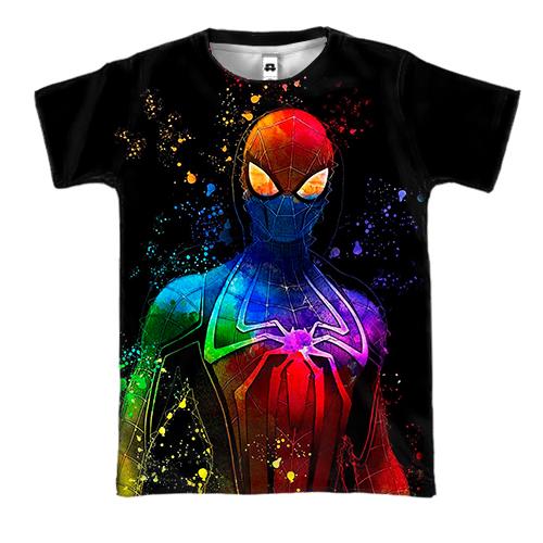3D футболка Человек -паук (арт)