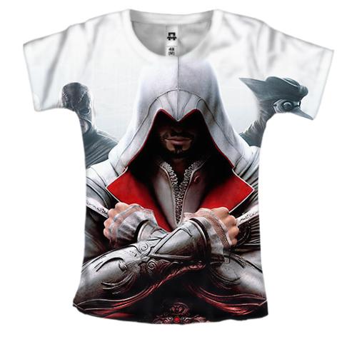 Женская 3D футболка с Эцио Аудиторе (Assassin's Creed)