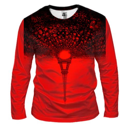 Чоловічий 3D лонгслів As Above, So Below