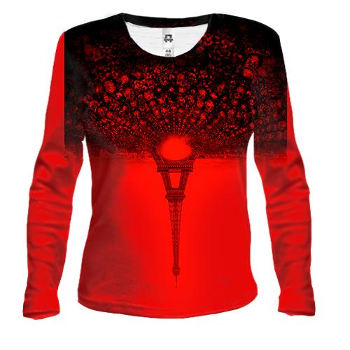 Жіночий 3D лонгслів As Above, So Below