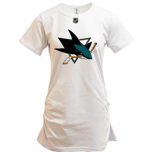 Подовжена футболка San Jose Sharks