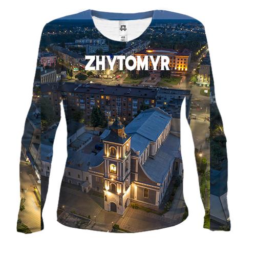 Жіночий 3D лонгслів Житомир