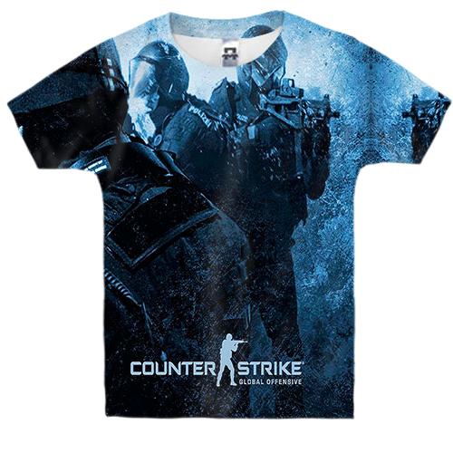 Детская 3D футболка Counter Strike - GO