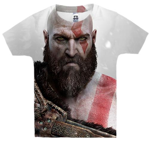 Дитяча 3D футболка Kratos - God of War3