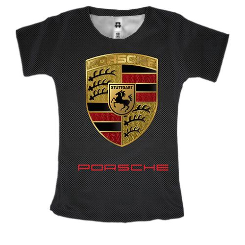 Жіноча 3D футболка Porsche