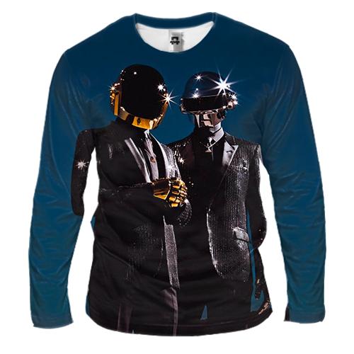 Мужской 3D лонгслив Daft Punk (2)