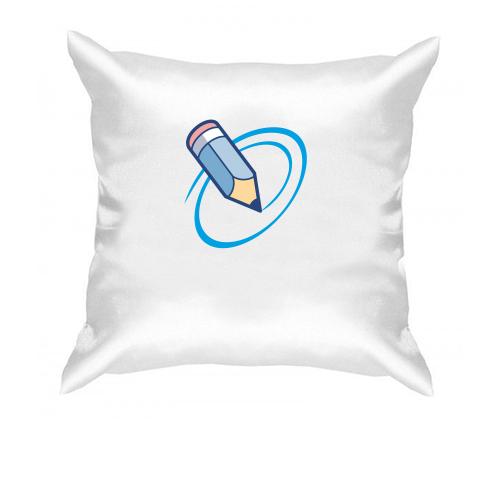 Подушка з логотипом Livejournal