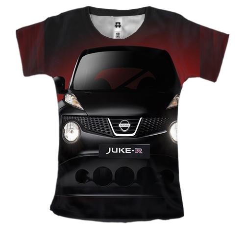 Жіноча 3D футболка Nissan Juke R