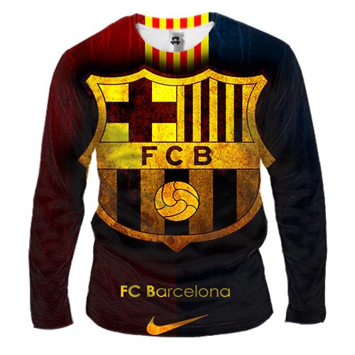 Чоловічий 3D лонгслів FC Barcelona