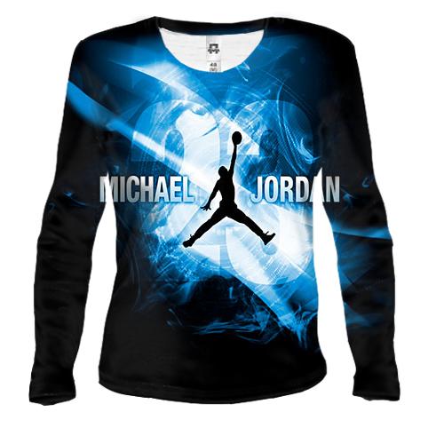 Женский 3D лонгслив Michael Jordan
