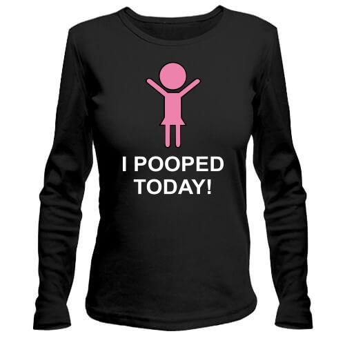 Лонгслів i pooped today