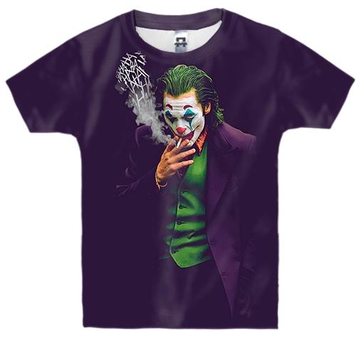 Дитяча 3D футболка Джокер з сигаретою