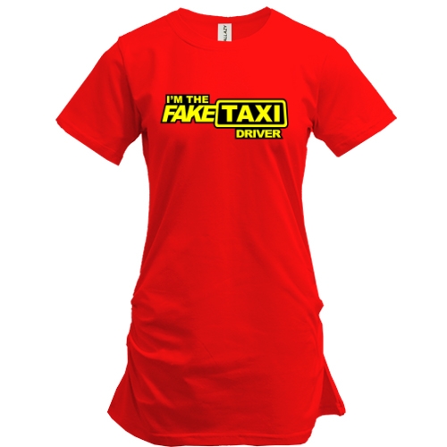 Подовжена футболка Fake taxi driver