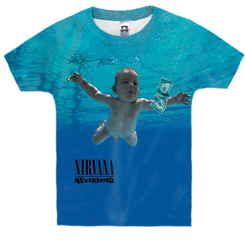 Детская 3D футболка Nirvana - Nevermind