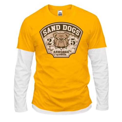 Лонгслив комби Sand dogs armored division