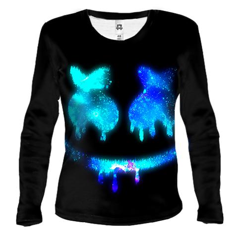 Жіночий 3D лонгслів Marshmello (2)