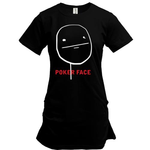 Подовжена футболка Poker Face 2