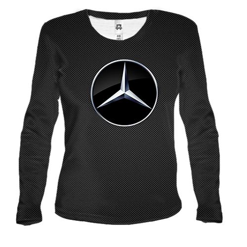 Жіночий 3D лонгслів Mercedes-Benz