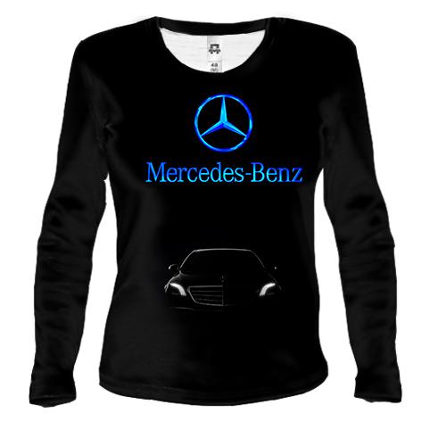 Женский 3D лонгслив Mercedes-Benz S-Class