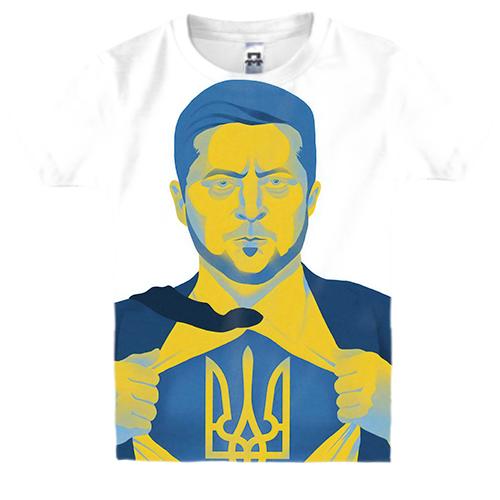 Дитяча 3D футболка I am Ukrainian