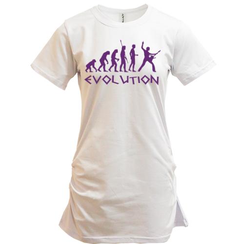 Подовжена футболка True evolution