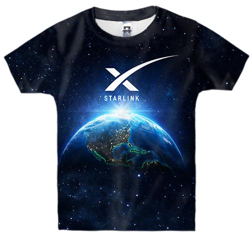 Детская 3D футболка Starlink