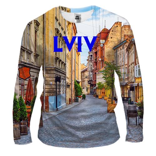 Мужской 3D лонгслив Львов