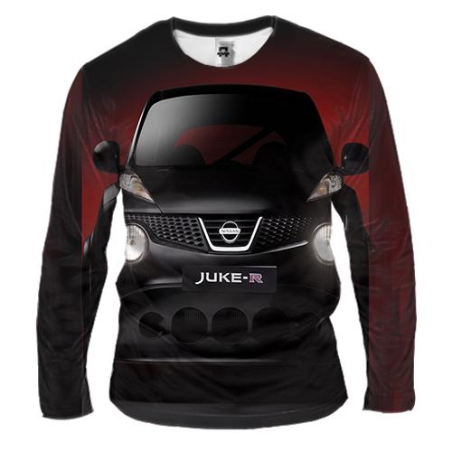 Чоловічий 3D лонгслів Nissan Juke R