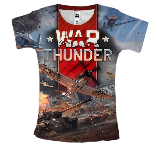 Жіноча 3D футболка War Thunder