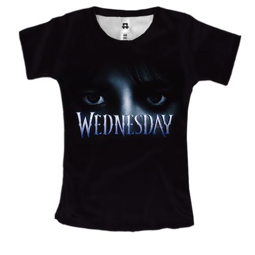 Жіноча 3D футболка Wednesday