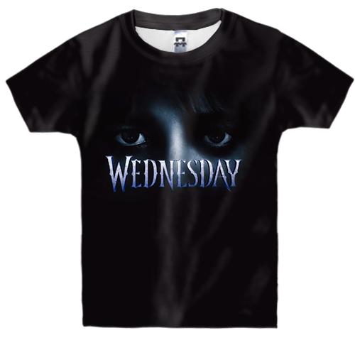 Дитяча 3D футболка Wednesday