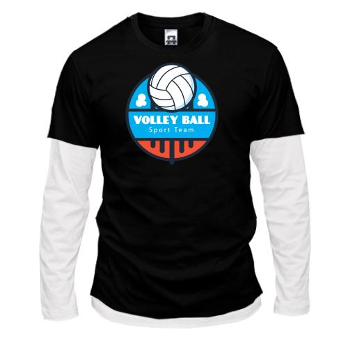 Комбинированный лонгслив Volleyball
