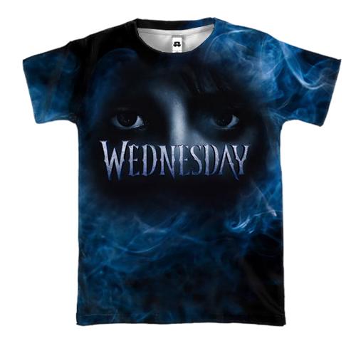 3D футболка Wednesday Smoke Арт