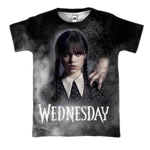 3D футболка Wednesday и Thing