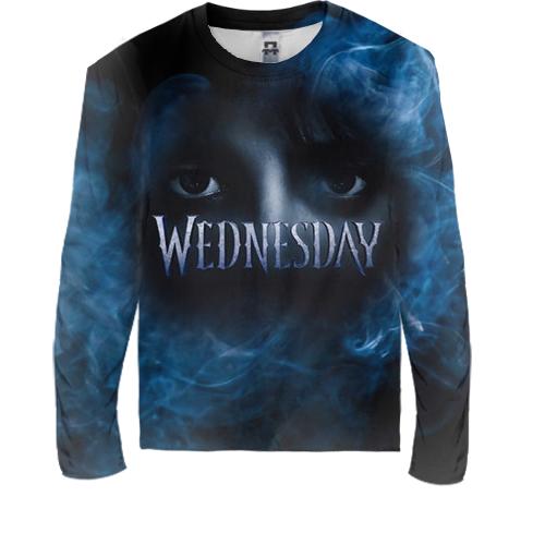 Детский 3D лонгслив Wednesday Smoke Арт